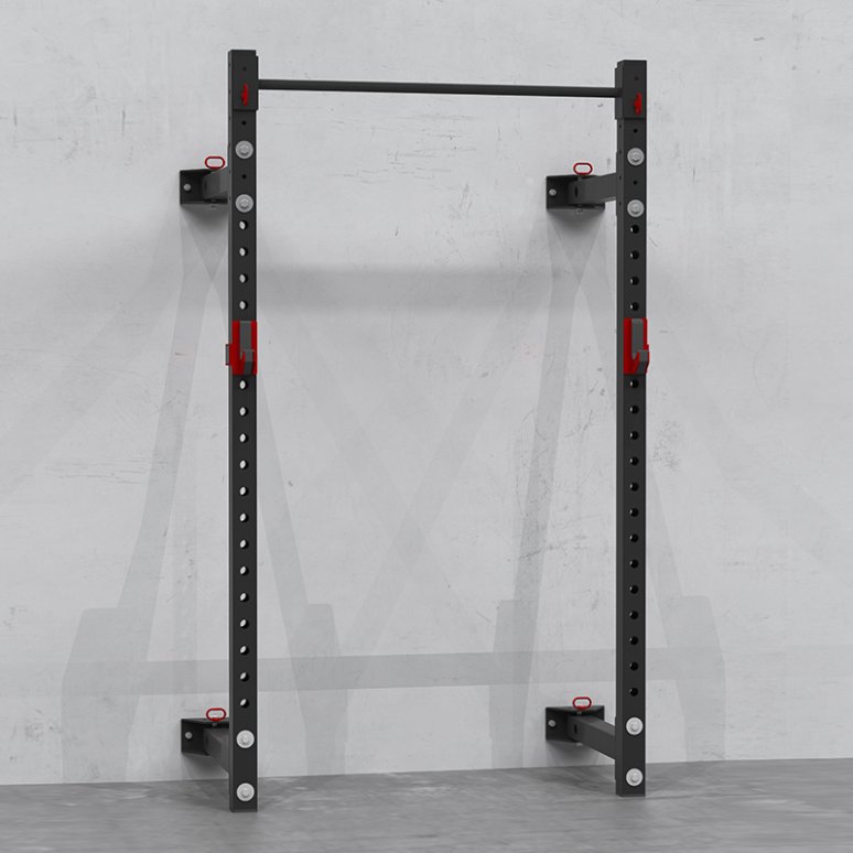 Peak Fitness Foldbar Squat Rack