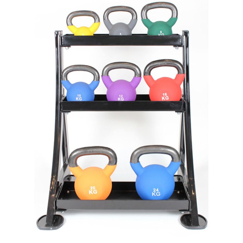 Kettlebell Rack inkl. Kettlebells